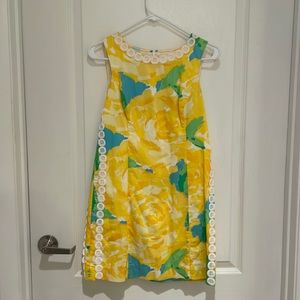 Lilly Pulitzer First Impressions Yellow Shift Dress